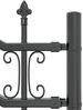 vidaXL Gartenzaun KAMPEN Grau 42003967 Bild 5