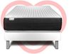 Matratzenset VITAL SPRING 90 x 190 cm Bettrahmen Kit weiß Bild 2