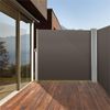 Bari Doppio 620 Doppel-Seitenmarkise 6x2,0 m Aluminium anthrazit Bild 5
