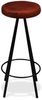 vidaXL Barhocker 4 Stk. Echtleder 245444 Bild 4