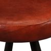 vidaXL Barhocker 4 Stk. Echtleder 245444 Bild 5