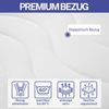 FLEXX Kaltschaum Matratze 180x200 cm mit 3D Memory Foam - 7 Zonen; 25cm Höhe; H4, H3, H2 Misch-Härtegrad - Wendbare Kaltschaummatratze mit optimaler Druckentlastung Bild 3