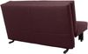 Faltsofa Kalomira Bezug Flachgewebe Metall schwarz / burgund 21502 Bild 5