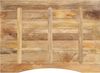 vidaXL Schreibtischplatte mit Aussparung 100x80x2,5cm Massivholz Mango 370205 Bild 5