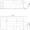 Micadoni 3-Sitzer Sofa Jodie Boucle Baloo Beige Bild 2