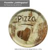 3er Set Pizzateller Oliven-, Salami- & Lieblingspizza Ø 33,3cm Platte XL-Teller Bild 5