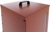 Pelletbehälter HWC-Q30, Pelletbox, Aufbewahrungsbox für z.B. Tierfutter, Sichtfenster Rollen 86 x 36 x 36 cm ~ kupferfarben Bild 4