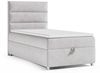 Best for Home Boxspringbett mit Bettkasten Trinity K-4 SINGLE Bonellfederkern inkl. 7 cm Topper (70x200 80x200 90x200 100x200 cm), verschiedene Liefermöglichkeiten, TOP Preis-Leistungs-Verhältnis Bild 5