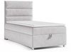 Best for Home Boxspringbett mit Bettkasten Trinity K-4 SINGLE Bonellfederkern inkl. 7 cm Topper (70x200 80x200 90x200 100x200 cm), verschiedene Liefermöglichkeiten, TOP Preis-Leistungs-Verhältnis Bild 4