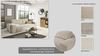 Home affaire 3-Sitzer SHERWOOD Schlafsofa (257cm) Cord, Samtvelours, Vintage-Lederoptik, Schlaffunktion mit Bettkasten (ca. 136/200cm) Bild 3