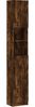 vidaXL Badezimmerschrank Räuchereiche 32x25,5x190 cm Holzwerkstoff 815537 Bild 2