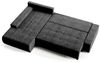 Beautysofa Ecksofa Draco L, Grau, Dunkelgrau, inkl. Wellenfedern Ecke mit Einfügung, mit Schlaffunktion Bild 3