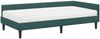 vidaXL Eckbettgestell mit Matratze Sonstiges 2 pcs Grün Samt 3393708 Bild 4