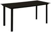 vidaXL 5-tlg. Garten-Essgruppe PVC Rattan Schwarz 3058285 Bild 3