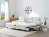 Vente-unique - LIORI Sofa Stoff Beige - B 196 cm x H 100 cm x L 282 cm Bild 2
