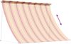 vidaXL Markise Mehrfarbig 300 x 150 cm 42037111 Bild 5