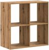 vidaXL Bücherregal Artisan-Eiche 68,5x32x68,5 cm Holzwerkstoff 852833 Bild 5