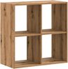 vidaXL Bücherregal Artisan-Eiche 68,5x32x68,5 cm Holzwerkstoff 852833 Bild 2
