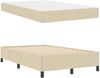 vidaXL Boxspringbett Creme 120 x 190 cm Stoff 3398848 Bild 4