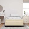 vidaXL Boxspringbett Creme 120 x 190 cm Stoff 3398848 Bild 3