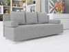 'Dover' Schlafsofa, ohne Polsterhocker, Cord, Grau, 86 x 192 x 80 cm Bild 3