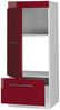 Mikrowellenschrank Fame-Line Bordeaux Hochglanz 60 cm Vicco Bild 4