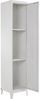 loft24 Spind Rachel Hochschrank aus Metall, Metallschrank mit 2 Türen im Retro Design Bild 2