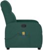 vidaXL Massagesessel Dunkelgrün Stoff 4015538 Bild 4