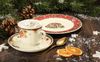 Seltmann Weiden Marieluise Weihnachtsnostalgie Kaffeetasse mit Untertasse 230 ml 6er Set Bild 2