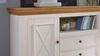 Sideboard 2 GLORA Kommode Kiefer massiv weiß gewachst Eiche Landhaus Bild 4