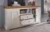 Sideboard 2 GLORA Kommode Kiefer massiv weiß gewachst Eiche Landhaus Bild 2