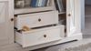 Sideboard 2 GLORA Kommode Kiefer massiv weiß gewachst Eiche Landhaus Bild 3