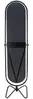 Vente-unique - ASATU Spiegel Metall Schwarz - B 40 cm x H 169 cm x L 40 cm Bild 4