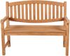 Teakholz Garten-/Balkonsitzbank - bene living - Bradford 120 cm Bild 2