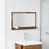 vidaXL Badspiegel mit Ablage Altholz-Optik 60x11x37 cm Holzwerkstoff 856197 Bild 3