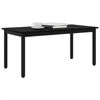 vidaXL Couchtisch Schwarz Eichen-Optik 100 x 50 x 45 cm Holzwerkstoff 892572 Bild 3