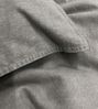 Primera Flanell Bettwäsche 155x220 stonewashed granit uni grau 173100-887 Bild 2
