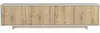 Vente-unique - ZEFYNA TV unit Holz, Platte BeigeBeige - B 40 cm x H 45,8 cm x L 180 cm Bild 2