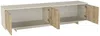 Vente-unique - ZEFYNA TV unit Holz, Platte BeigeBeige - B 40 cm x H 45,8 cm x L 180 cm Bild 4
