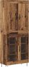 vidaXL Highboard Altholz 69,5 x 34 x 180 cm Holzwerkstoff 3403168 Bild 3