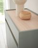 Schuhschrank Center in Salbei und Eiche 80 cm Bild 3
