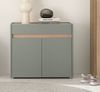 Schuhschrank Center in Salbei und Eiche 80 cm Bild 4