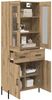 vidaXL Highboard Artisan-Eiche 69,5 x 34 x 180 cm Holzwerkstoff 3415879 Bild 3