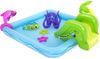 Aufblasbarer Planschbecken Spielplatz für Kinder Schwimmbecken Familienpool Aquarium Slide Fountain (A12) D141 Bild 2