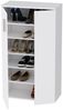 Schuhschrank >Gretna< in Weiß - 68.9x120.4x36.3cm (BxHxT) Bild 5