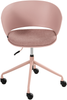 Bürostuhl GLEEFUL Stoff Rosa Bild 4