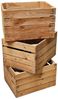 Holzkisten Natur 6er SET 50x40x30cm Bild 3