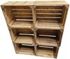 Holzkisten Natur 6er SET 50x40x30cm Bild 4