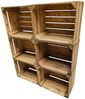 Holzkisten Natur 6er SET 50x40x30cm Bild 2