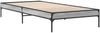 vidaXL Bettrahmen Grau Sonoma 80 x 200 cm Holzwerkstoff 8009131 Bild 3